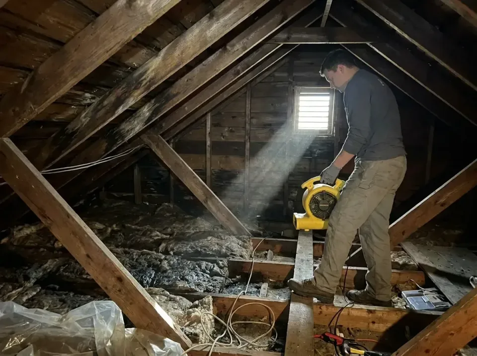 attic-water-damage-drying-proc-007 — frequently asked questions, Emergency Water Extraction & 24/7 Flood Response in Wales,…